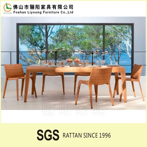 Dining furniture sale outdoor Garden set Aluminum outdoor furniture dining table and chair