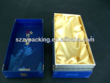rectangle silk wine box handmade
