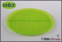 reusable plastic plate, oval plate, plastic dish