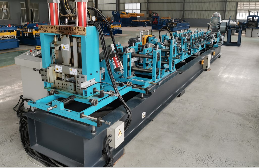 C /Z Purlin Interchangeable Cold Roll Forming Machine