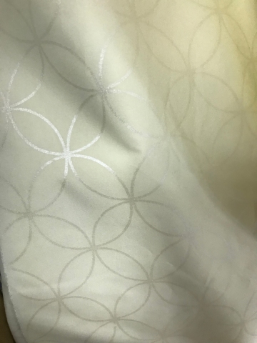 Polyester Silver Flower Microfiber Fabrics