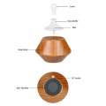 Wood Ultrasonic Essential Oil Nebulizer för SPA