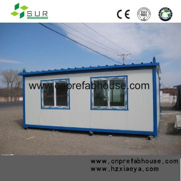 luxury prefab 20ft container house, prefab house container house