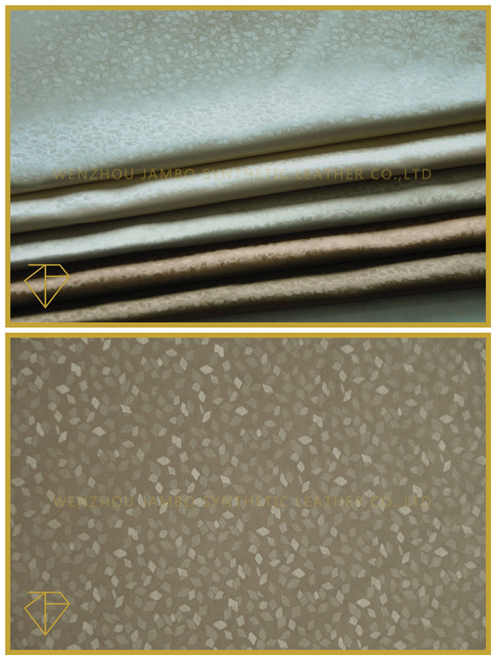 Glitter Upholstery Leather for Home Decoration (Semi-PU)