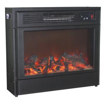 Safty CSA & UL Approved 23\" Black Electric Amish Fireplace Insert