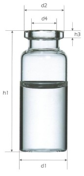 20ml Pharmaceutical Glass Tubular Injection Vials