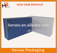 Trade Assurance Gift box with PET cover boxes / Paper packaging boxes