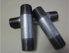 Galvanized BSPT Standard SCH40 Barrel Male Thread Nipple