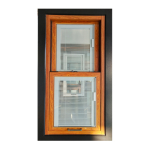 Wooden Vertical Single and Double Hung Balcony Replacement Windows