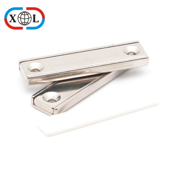 Powerful Rectangular Neodymium Magnet with Countersunk Hole