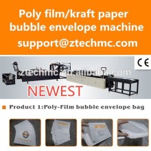 Full-auto LDPE/LLDPE kraft paper bubble envelope machine