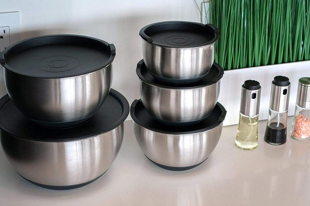 5 Piece Mixing Bowls With Lids