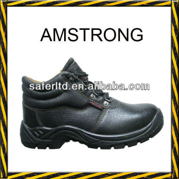 S1P action split leather PU/PU sole safety boot