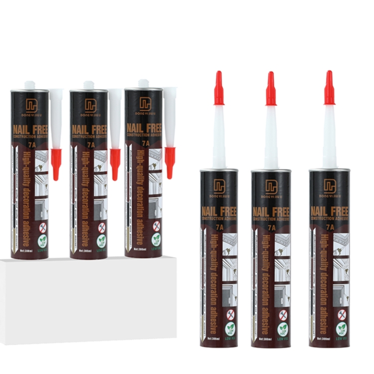 Home decoration power grab and bond adhesive wood paneling glue quick setting construction adhesive