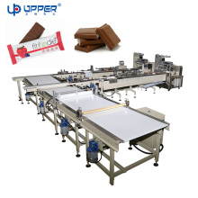 Automatic Packing Line for Protein Bars and Chocolate Caramel Swiss Rolls