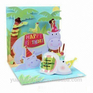 Digital Printed Post Card Greeting Card