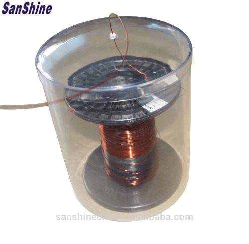 Wire spool barrel copper wire cover