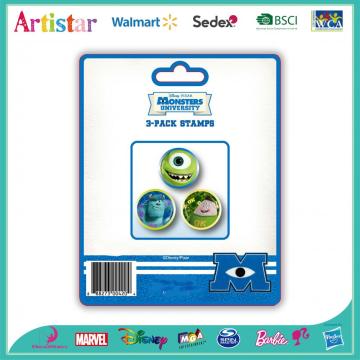 Monsters 3-pack stampers