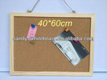 wood frame cork notice board 40*60CM