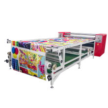 Oil heating cloth Callendar machine Roller heat press