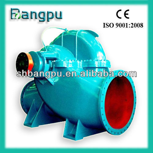 double suction split casing closed impeller centrifugal pump