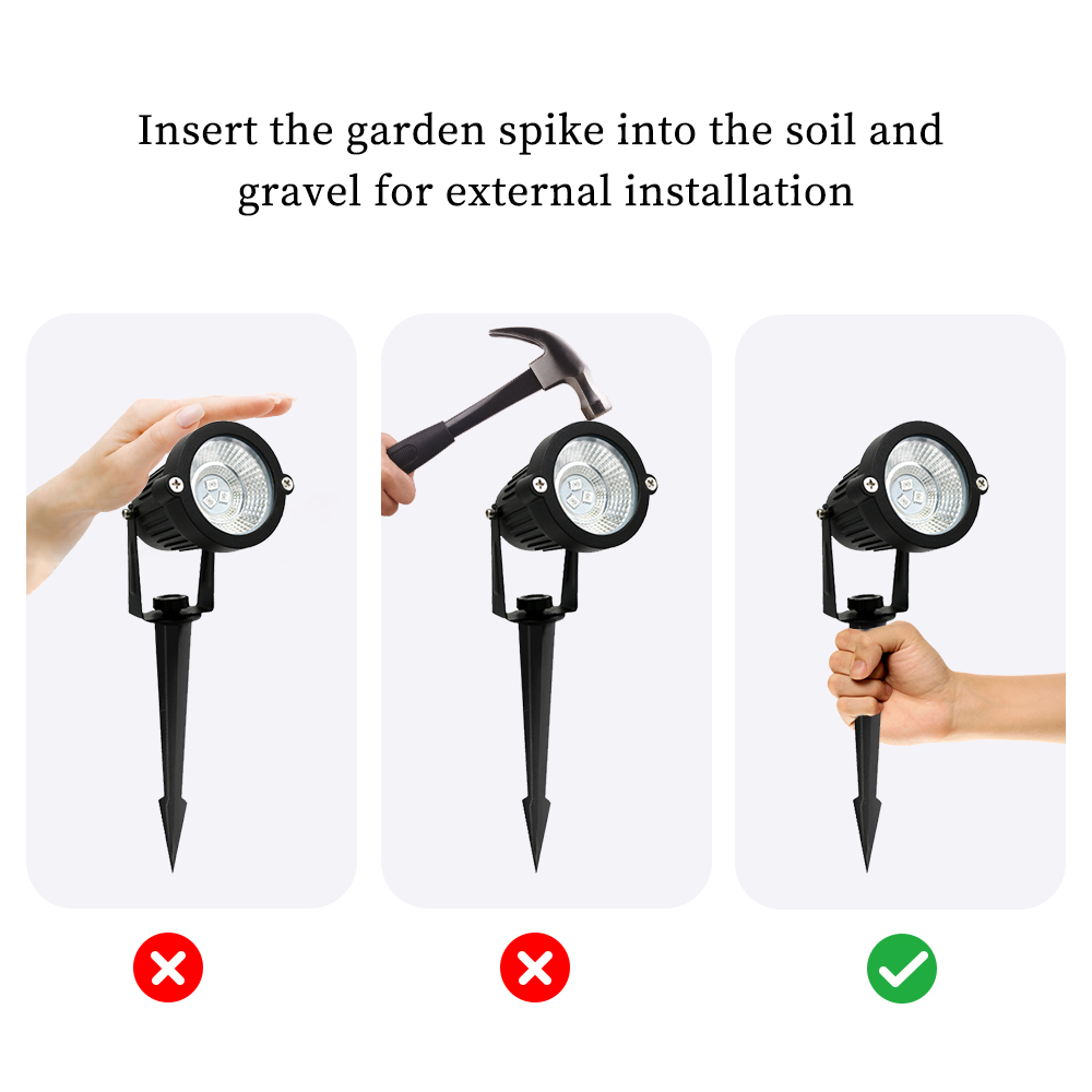 Led Spotlight For Gardens Jpg