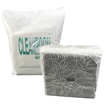 Laser Seal Polyester Clean Room Wipers - 9x9inch, Disposable andLint-Free