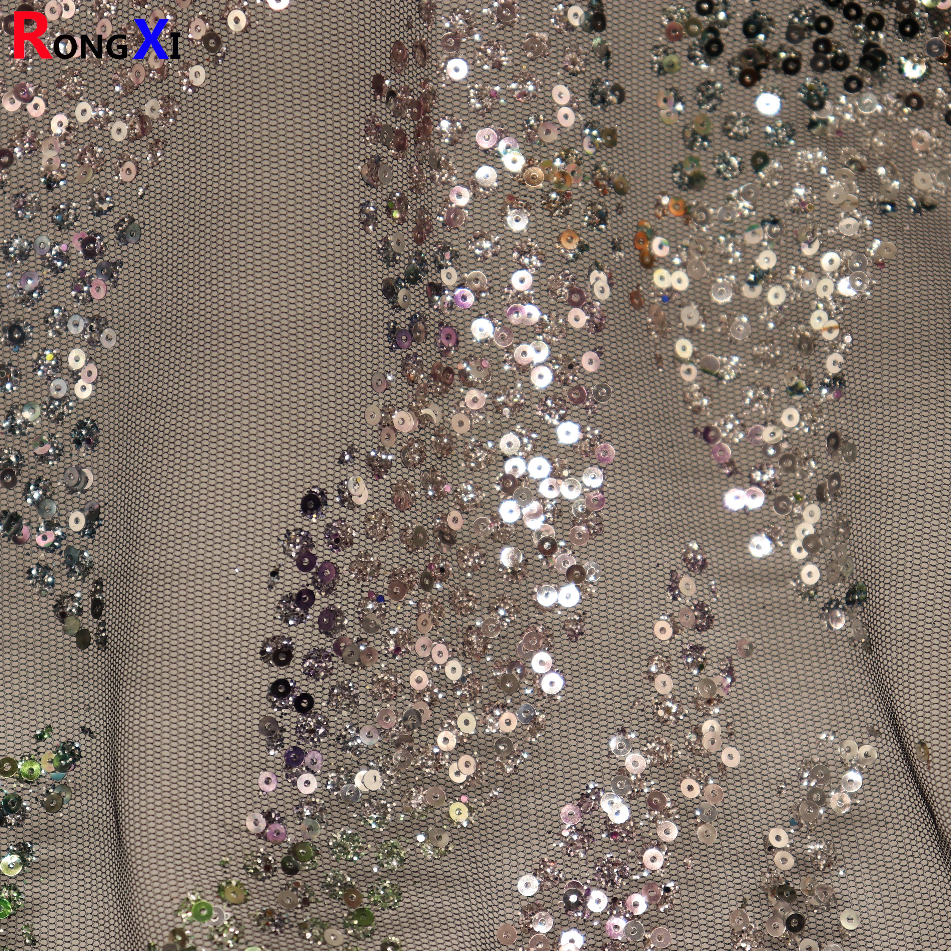 Glitter Organza Fabric Roll