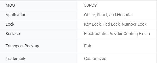 家电柜中间两件式家电钢制文件柜带玻璃门医院家具