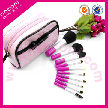 Private label 10pcs professional makeup brushes makeup sets