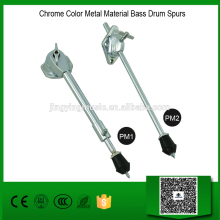 Chrome Color Metal Material Bass Drum Spurs