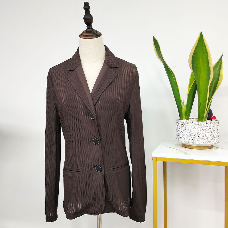 Brown Competition Riding Jacket