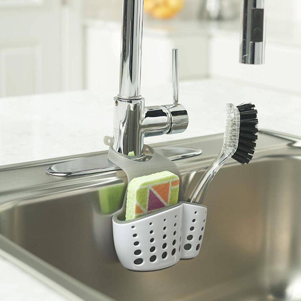 Sink Drain Bag Sider Kran Caddy Sponge Holder