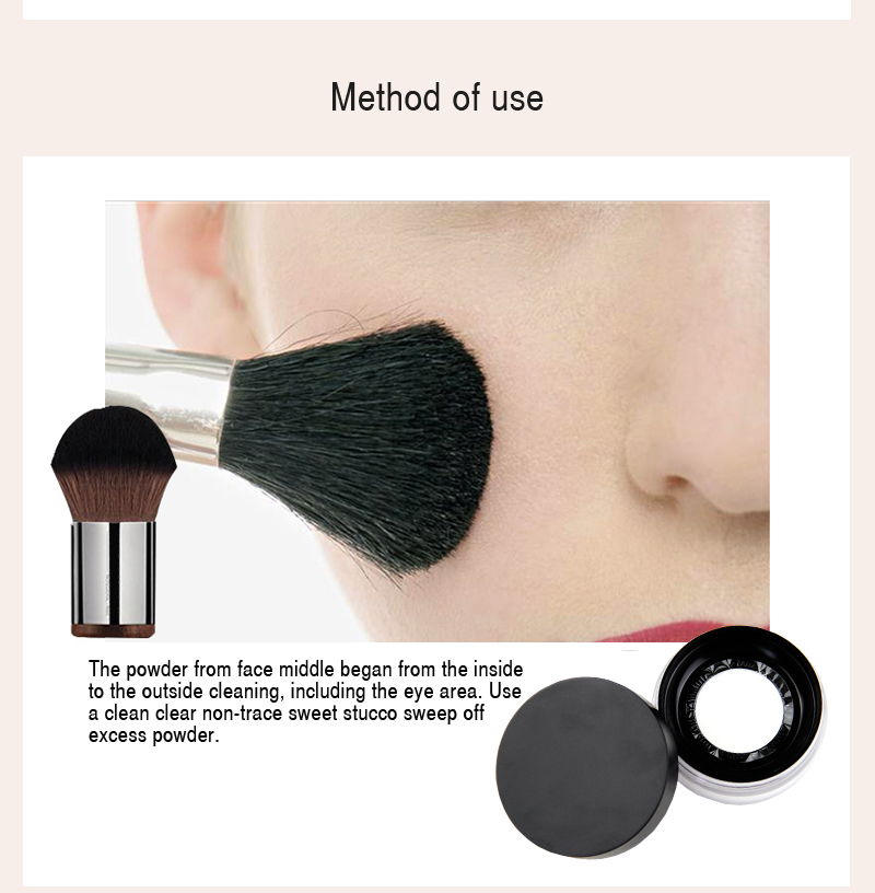 9 Colors Loose Powder The makeup containment light Glow Dust Powder Extend makeup effect Long lasting powder