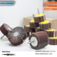 glass edge polish tools abrasive tools flap wheel for metal