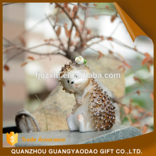 Wholesale from china hedgehog resin animals gift
