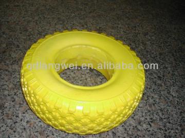 high quality pu foam wheels/pu foam rubber wheels