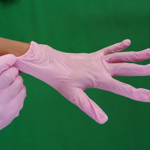 Салон красоты Pink Vinyl Gloves