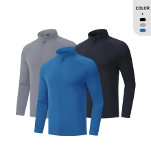 Gym Zipper Running Training Jacket for Men