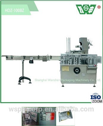 Wanshen HDZ 100BZ automatic cartoning machine for pillow bag type products, automatic packing machine