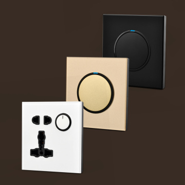 Electrical wall light switch socket (D)