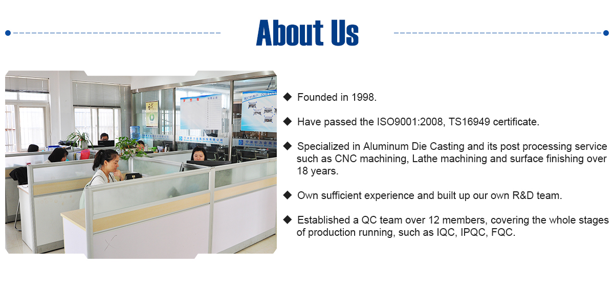 Fabrication services customized precision CNC aluminium cast turbo flange