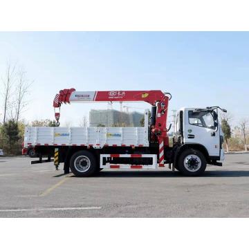 Customized hydraulic folding boom crane mounted truck