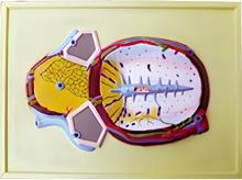 Human liver lobule model (3 parts)