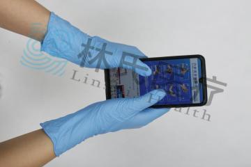 Synthetic pure nitrile gloves for wholesale