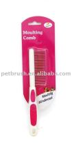 pet comb/steel handle pet comb/dog comb