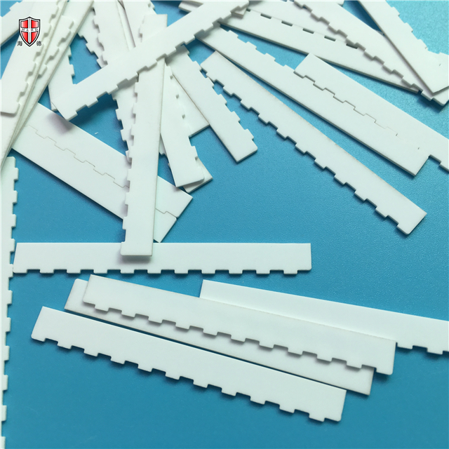 insulated 96 alumina ceramic laser cutting strip substrate