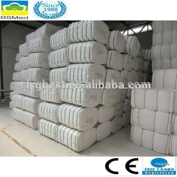 absorbent bleached cotton cotton bales