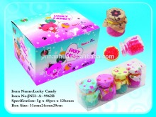 colorful sour lucky candy