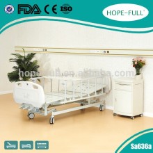 Three function multi functional manual nursing bed